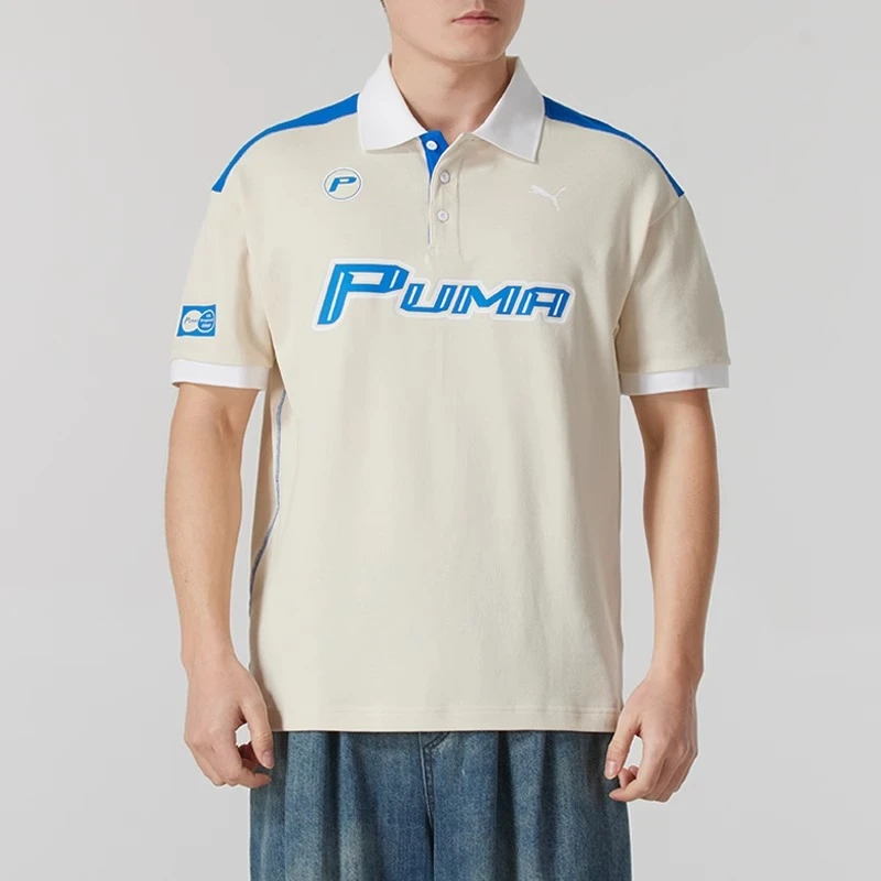 PUMA彪马官方男装女装运动休闲短袖polo633644