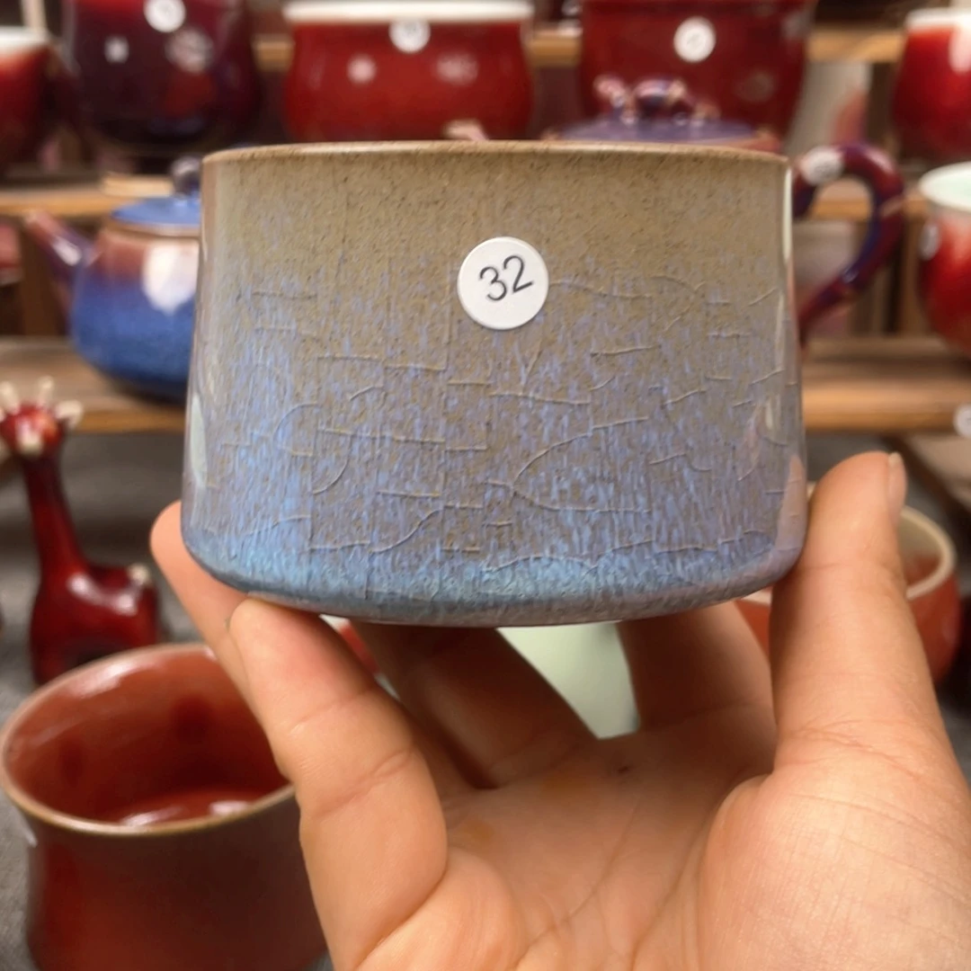 瓷片纯手工制作……微微瑕