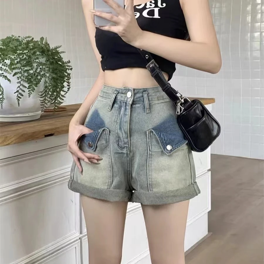 3 夏季短裤  孤品过款 高腰牛仔裤显瘦百搭外穿时尚