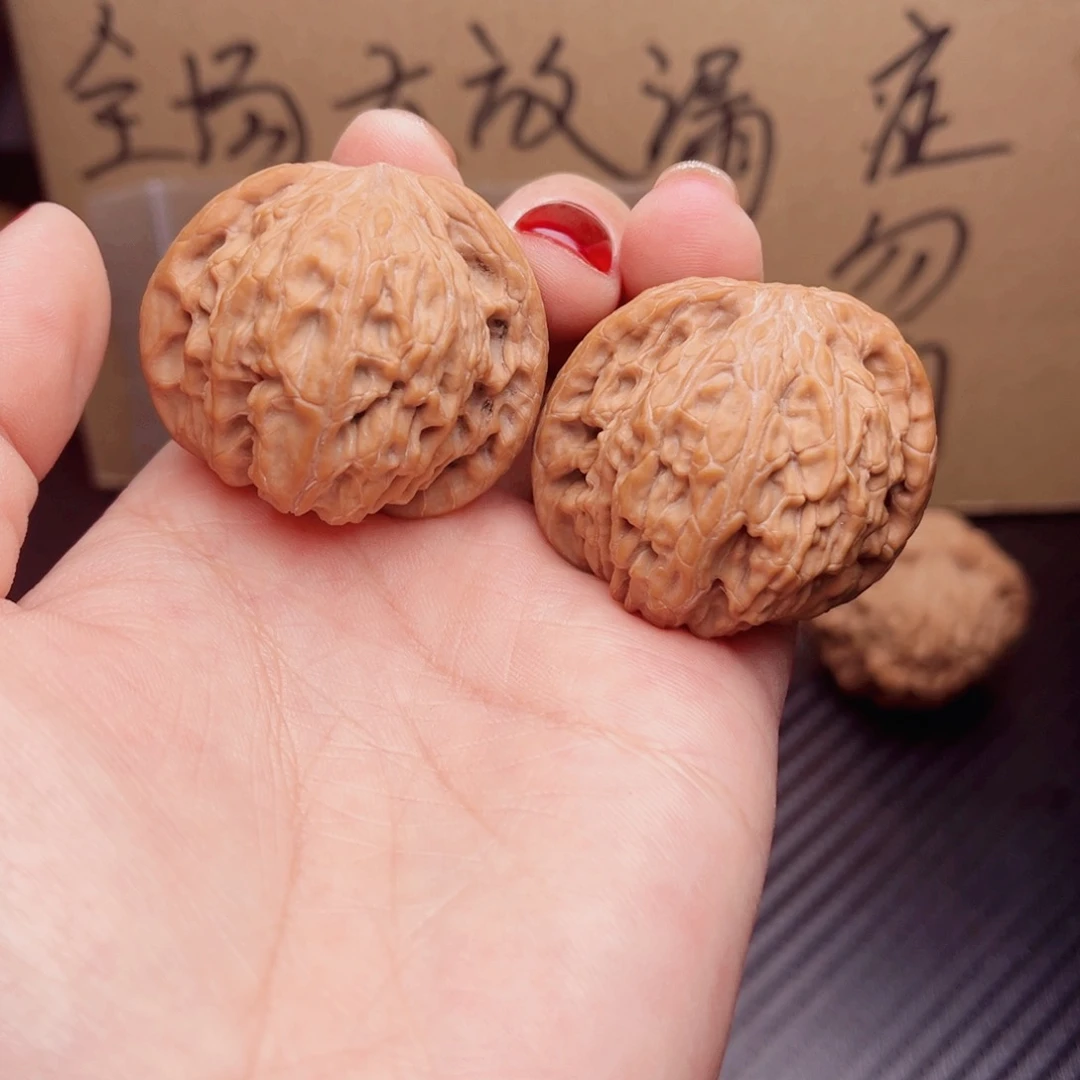 文玩核桃把件山地磨41尺尖微修