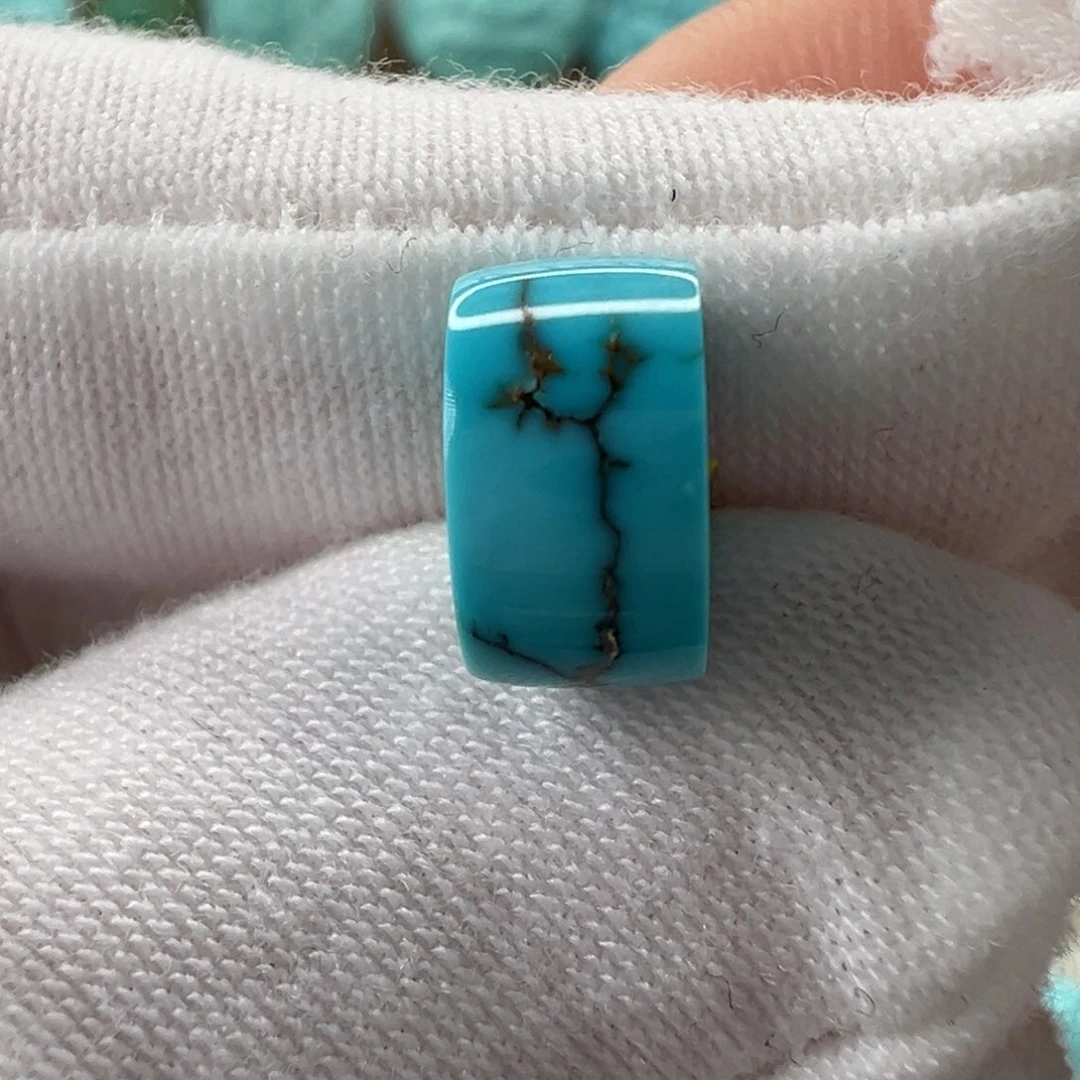 未镶嵌绿松石配饰10mm