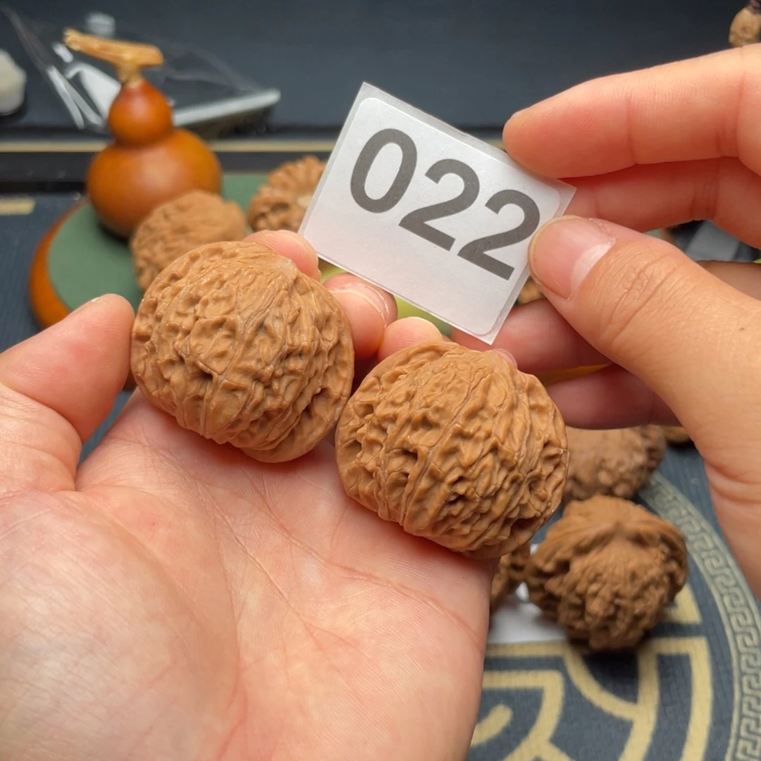 把件文玩核桃39全品磨盘022号