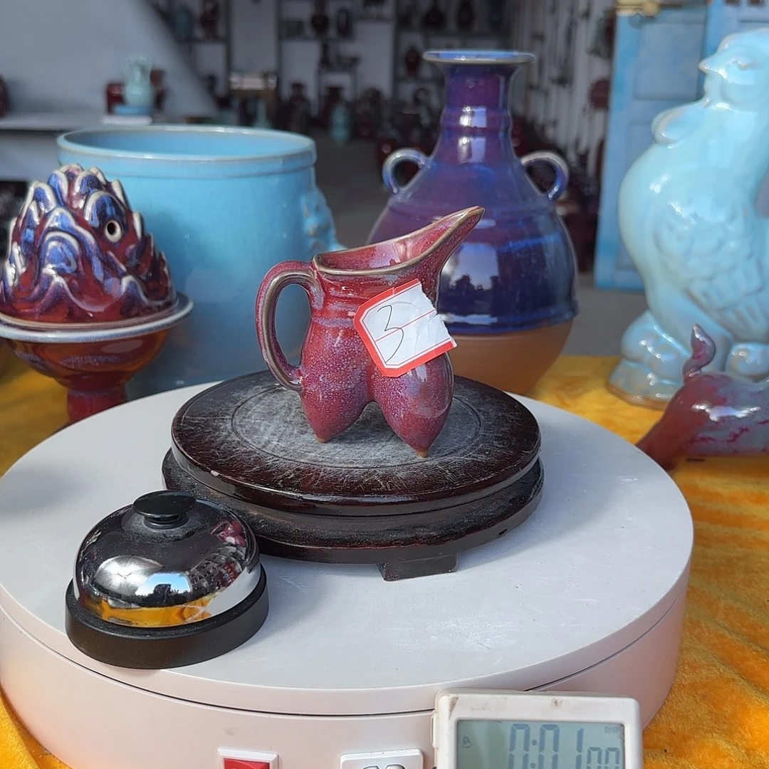 用***7摆件陶郑家钧瓷摆件