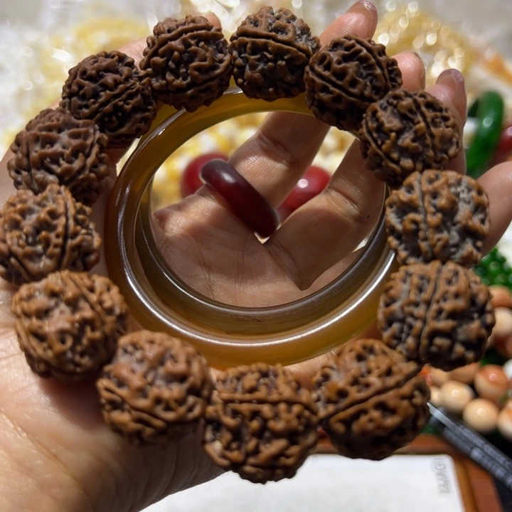 核桃手串/手链四川手镯圆条