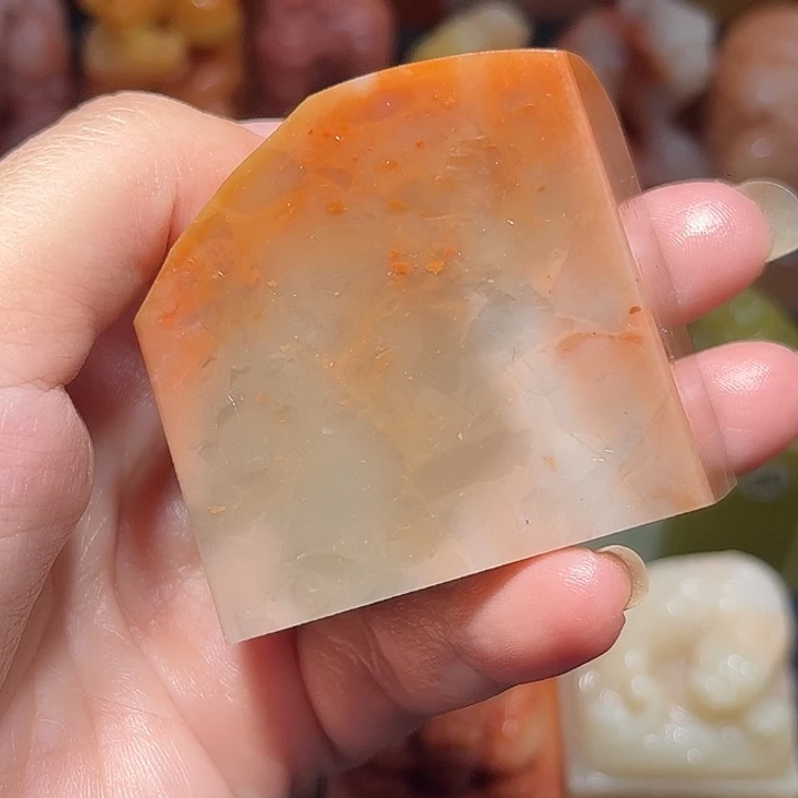 夹****老挝石老挝保利石印章