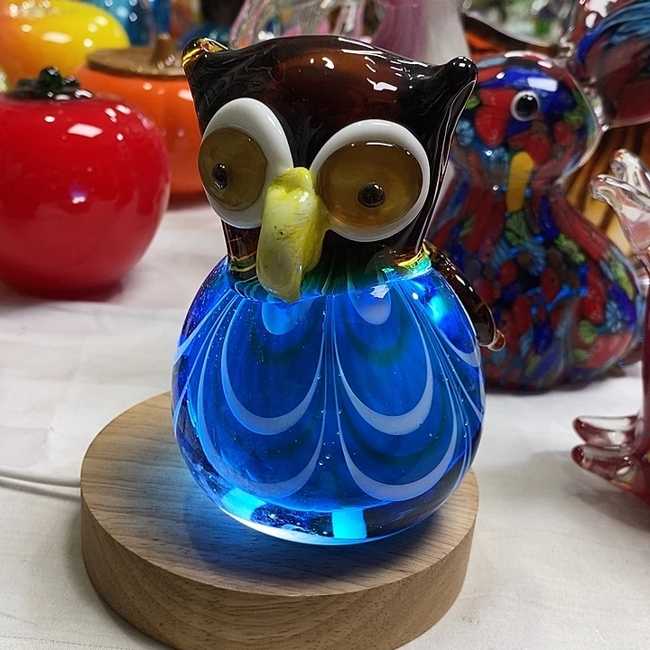 猫头鹰高10厘米宽8厘米