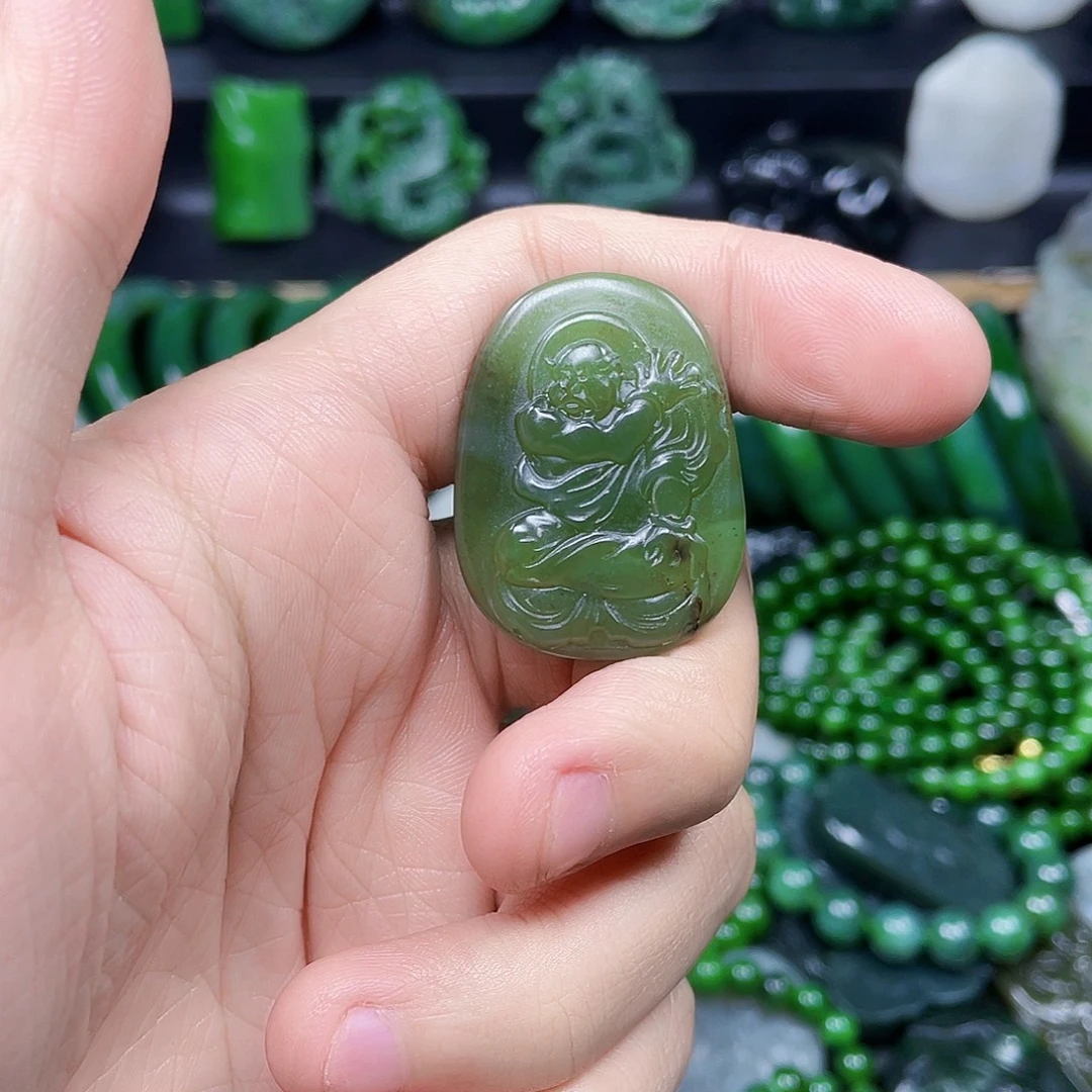 和田玉未镶嵌珠宝半成品