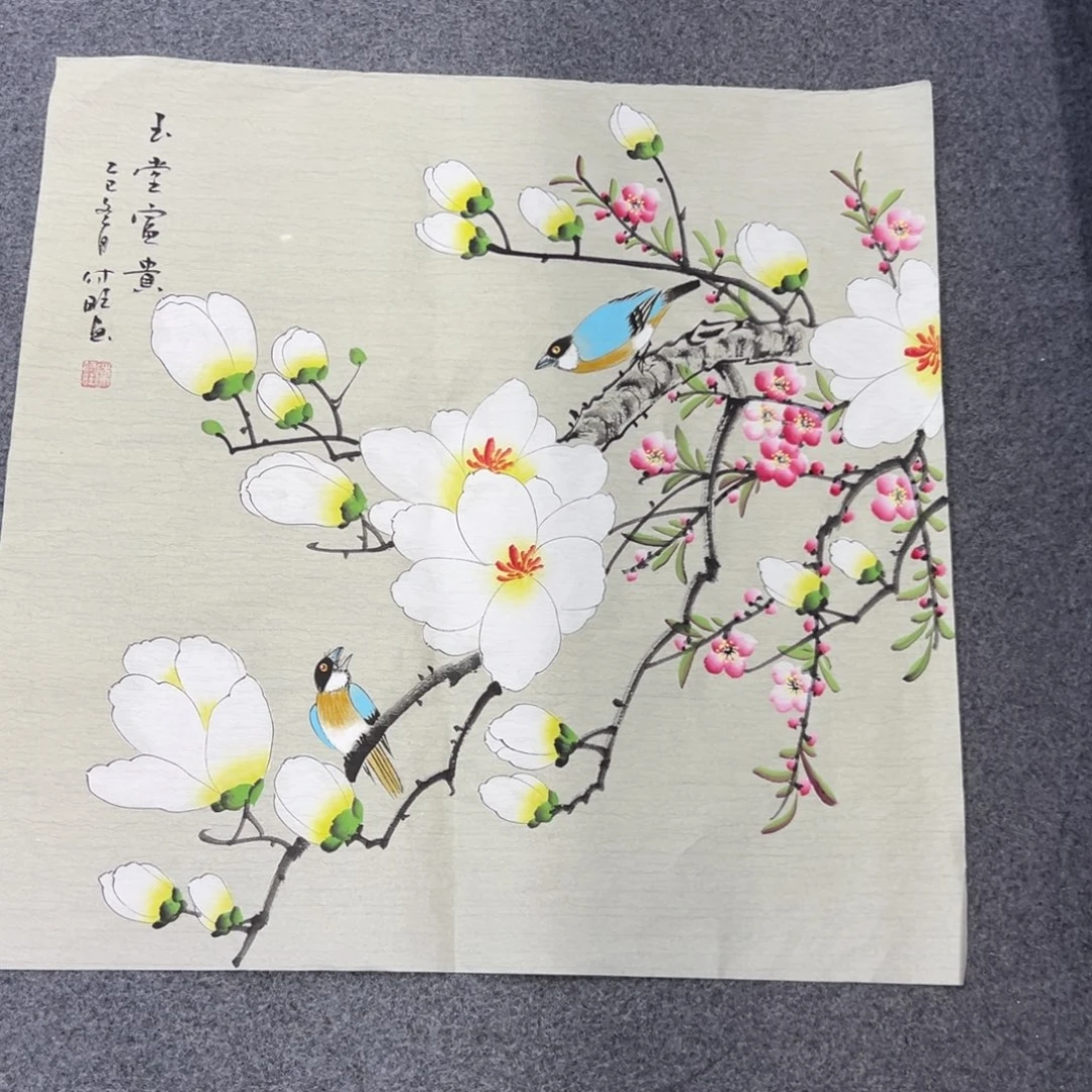 国画国画纯手绘作品