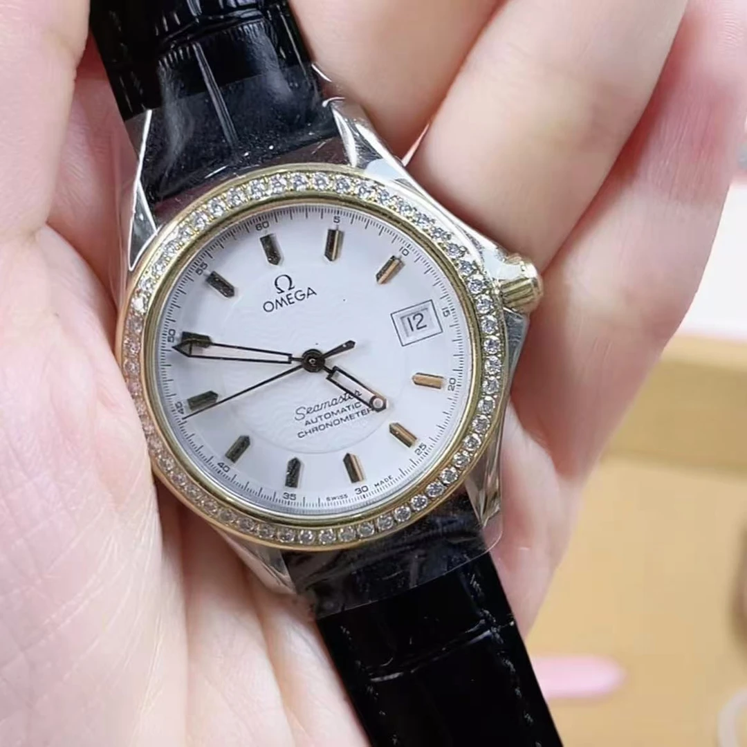95新 Omega/欧米茄 70446/后镶钻/表代扣后配/36盘