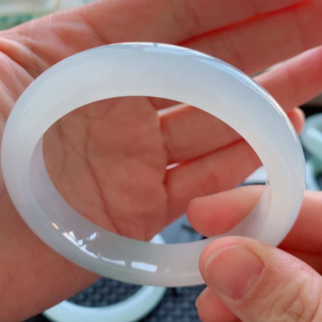 未镶嵌手镯翡翠海**川56圈口