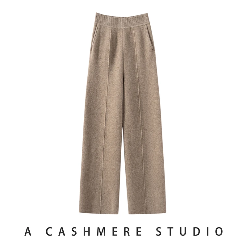 时尚保暖四平中缝羊绒裤  nzs  5092