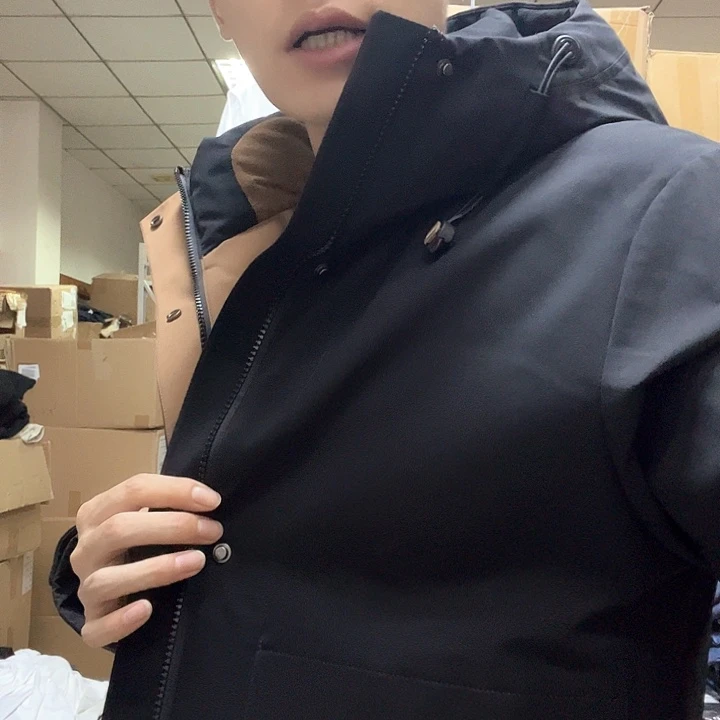 男士短款鹅175码男士
