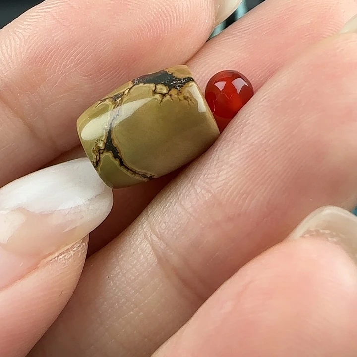 南红玛瑙未镶嵌配饰8.8