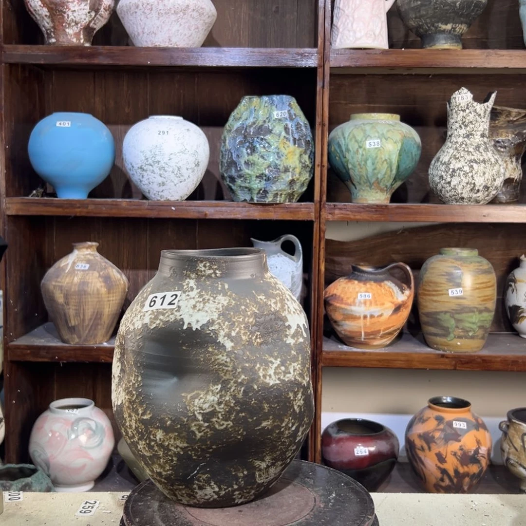 摆件612华庭街上釉面条