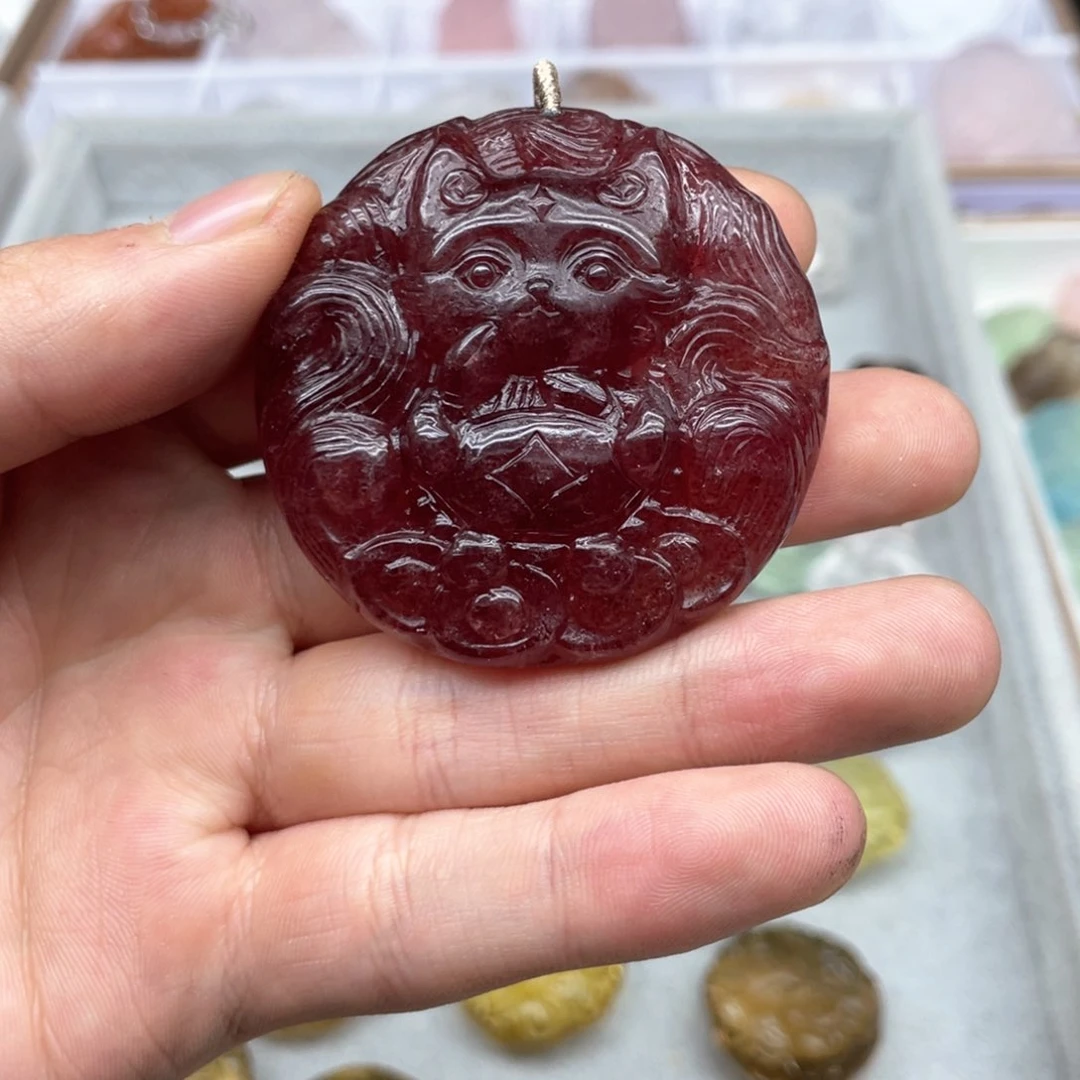 水晶吊坠(不含链)未镶嵌