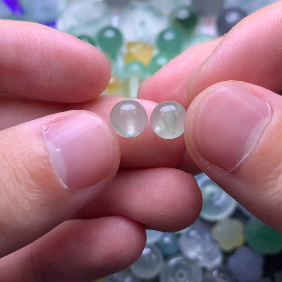 定制翡翠未镶嵌珠子