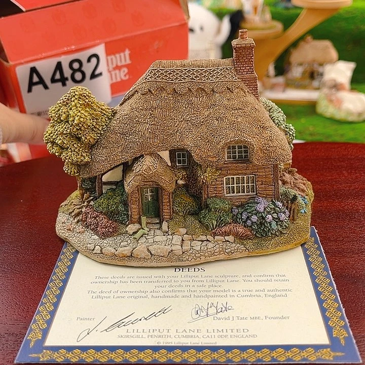 紫砂茶宠小房子微缩景观