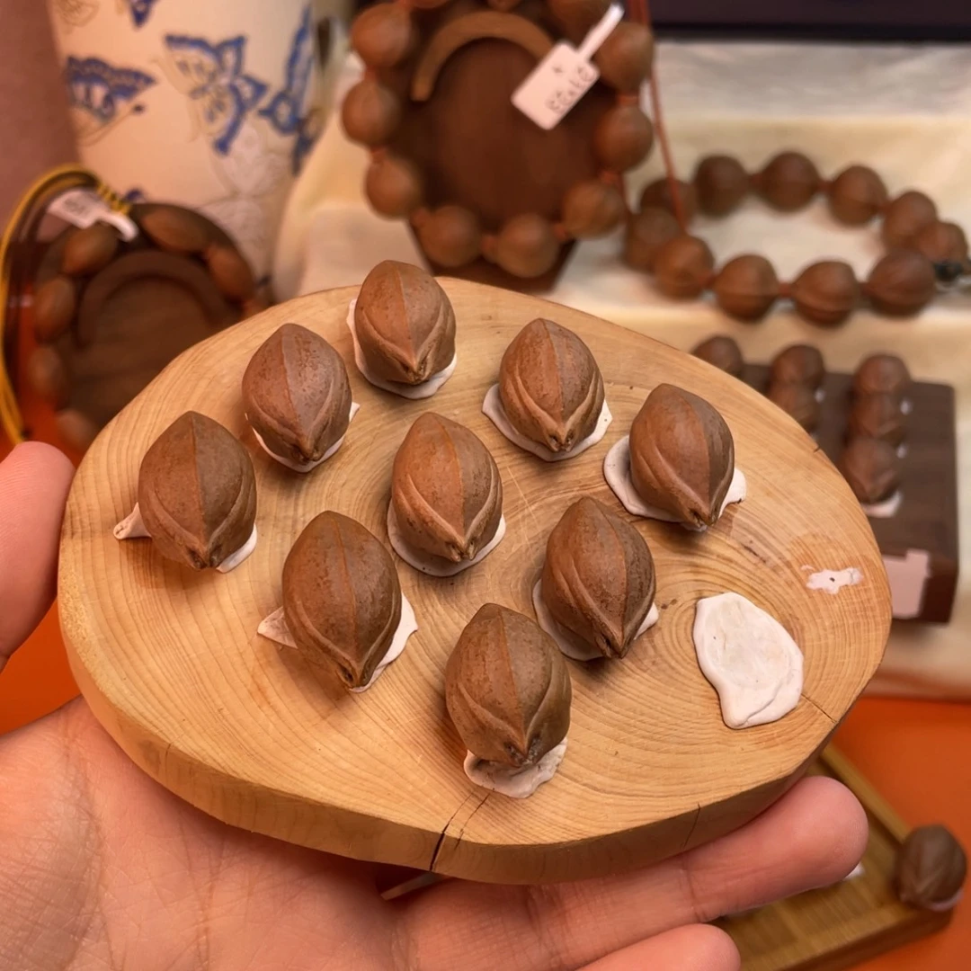 橄榄核手串/手链1526梅林铁核三面佛