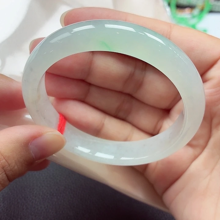 翡翠未镶嵌手镯天然缅甸A货翡翠
