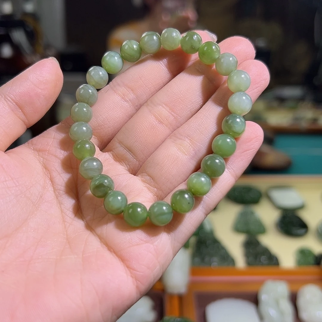 和田玉手链未镶嵌