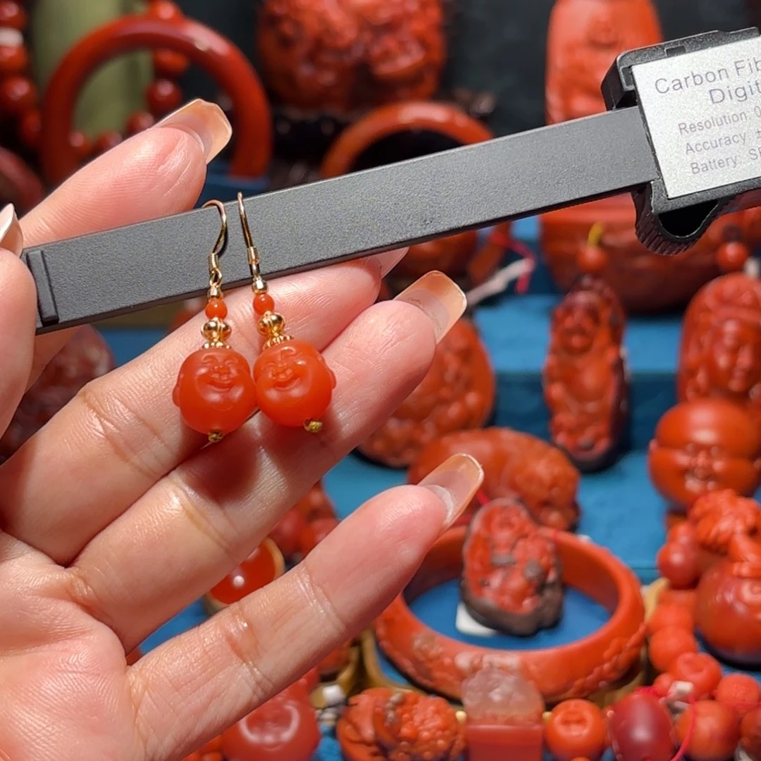 未镶嵌雕刻南红玛瑙