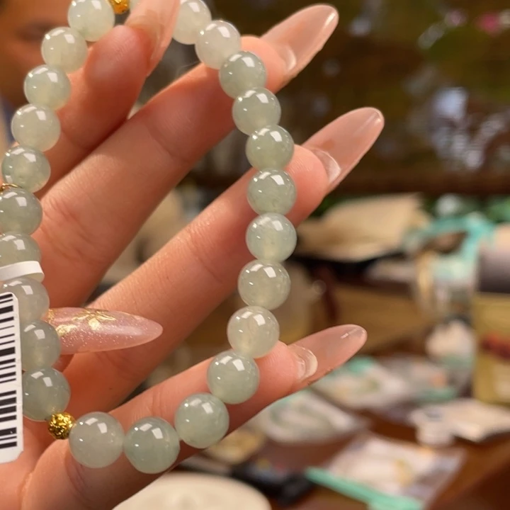 翡翠未镶嵌手链手串