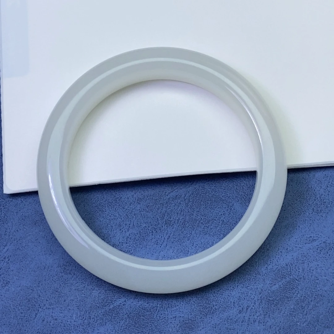 和田玉未镶嵌手镯59.5