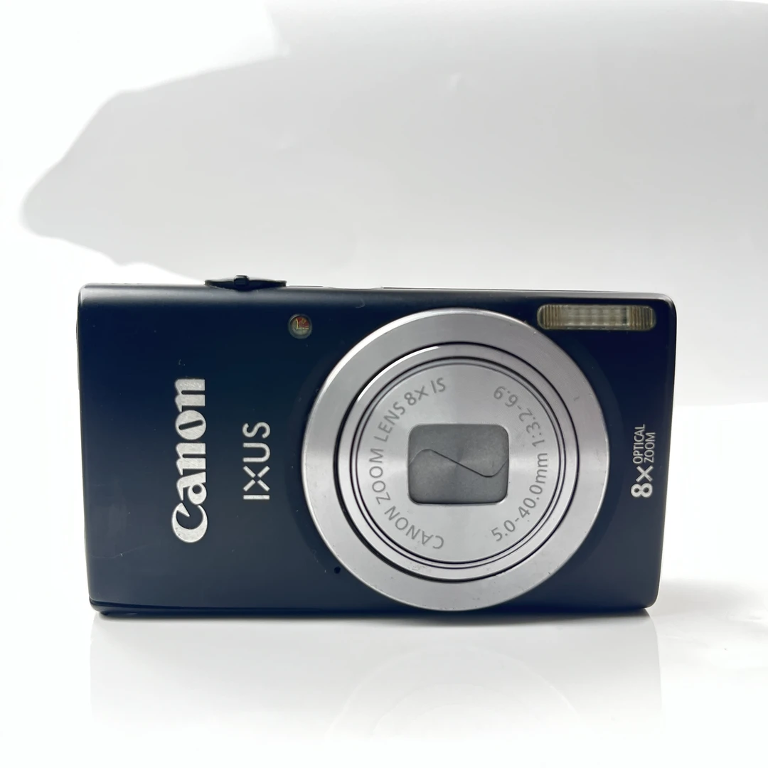 95新 Canon/佳能 ixus132黑1600万像素8倍变焦数码相机