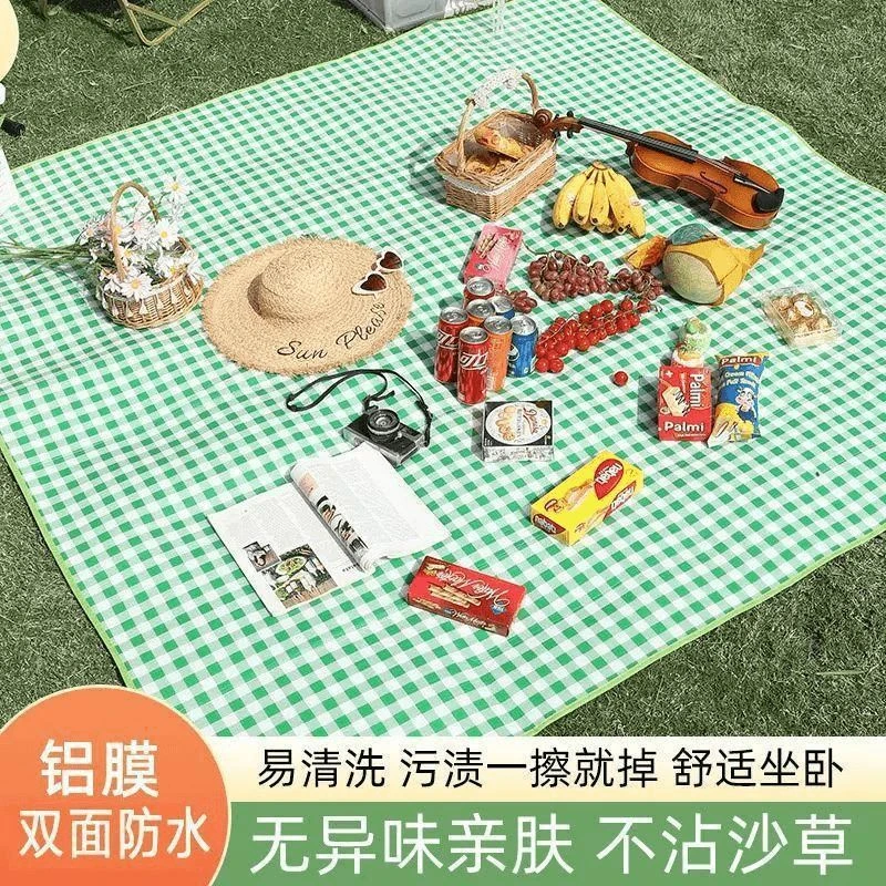 【新疆】加大加厚3米彩膜野外露营垫野餐布垫草坪垫子铺地宿舍
