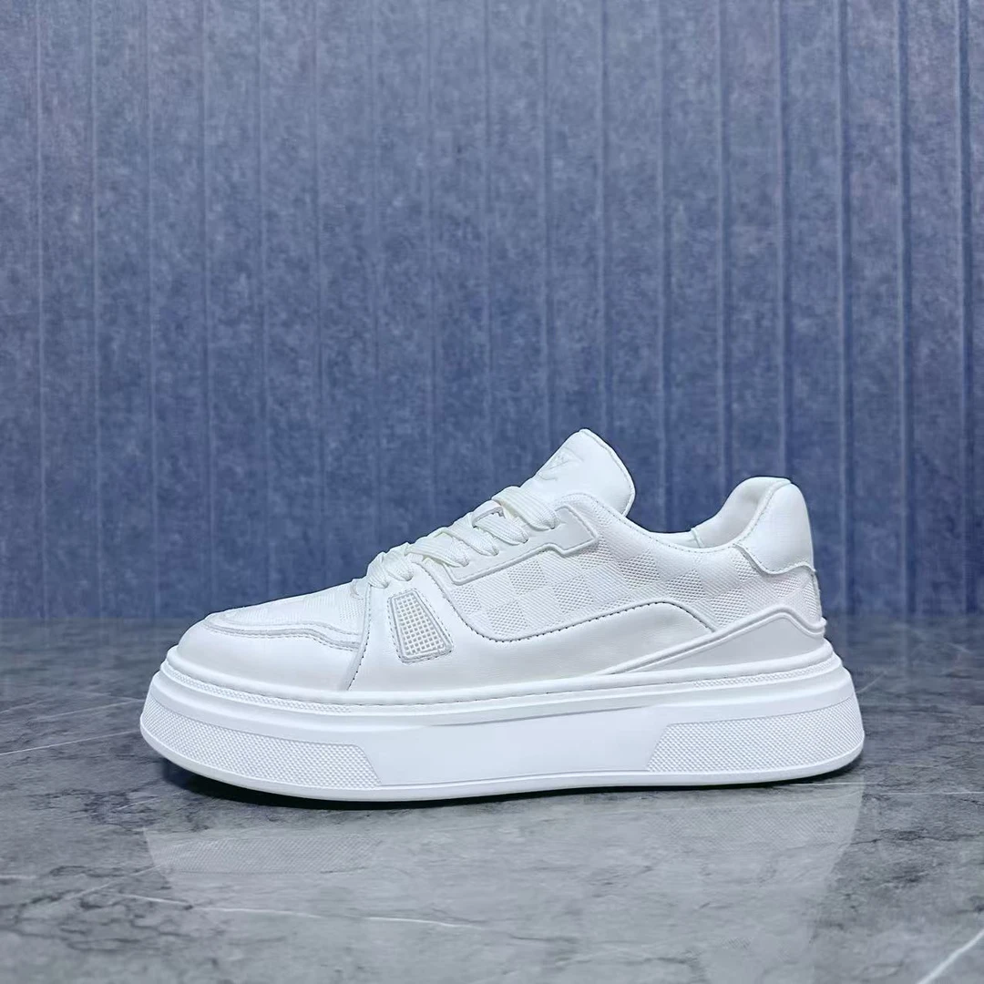 S70白-头层牛皮男士休闲时尚百搭男鞋