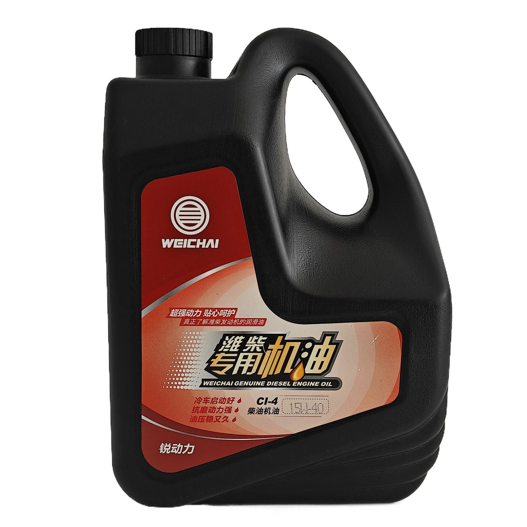 潍柴锐动力国五 CI -4-15W-40轻卡机油4L柴机油发动机机油正品