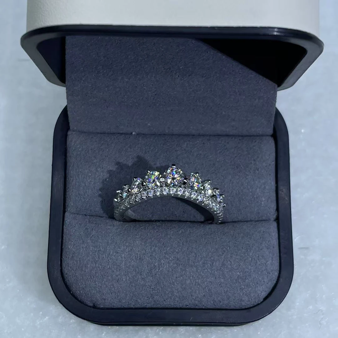 【欧阳甄选】【带包装】  清辉月明戒指【Q】