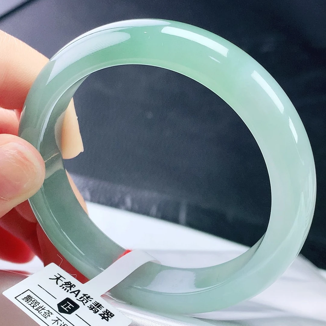 未镶嵌手镯翡翠55圈