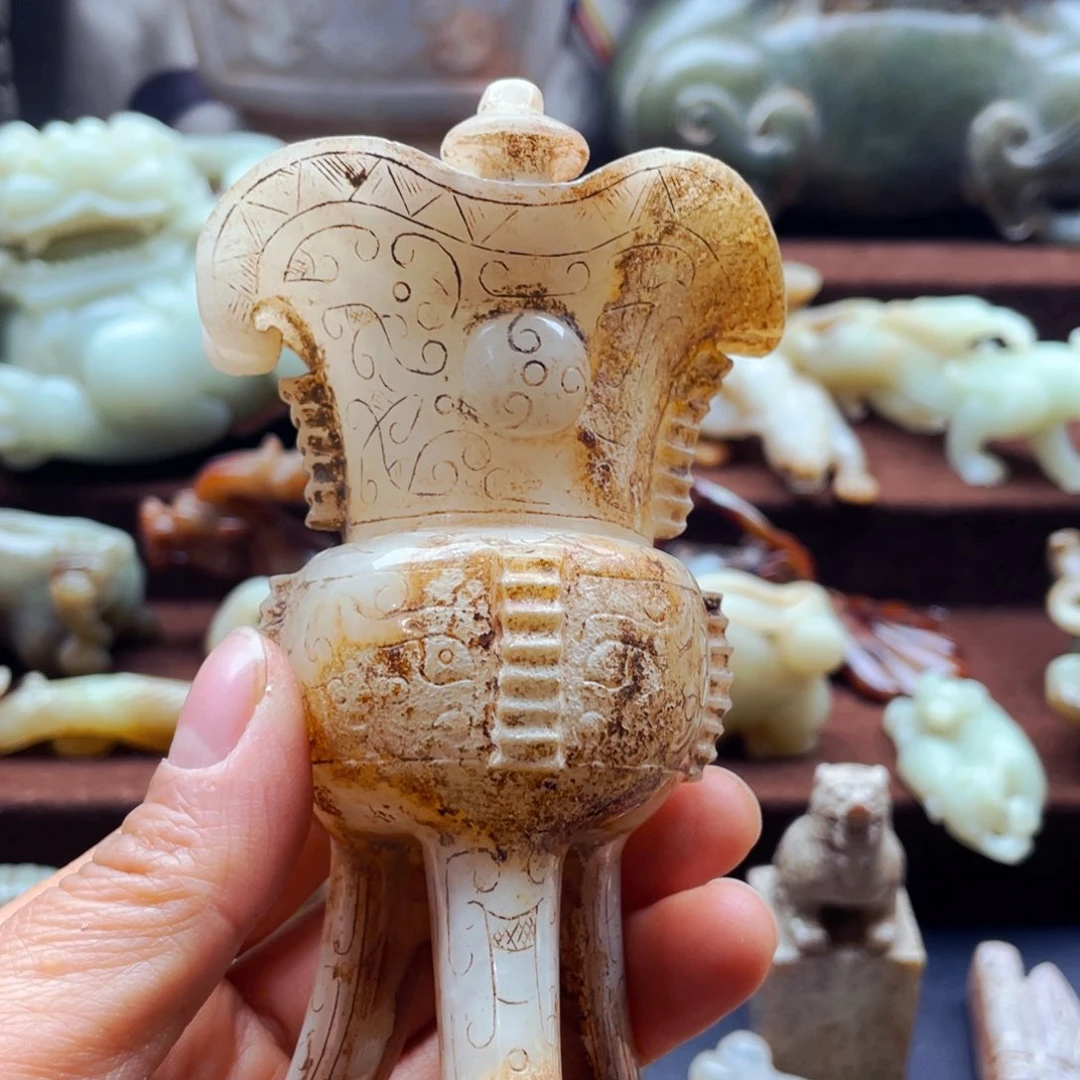 吊坠白玉菩提摆件