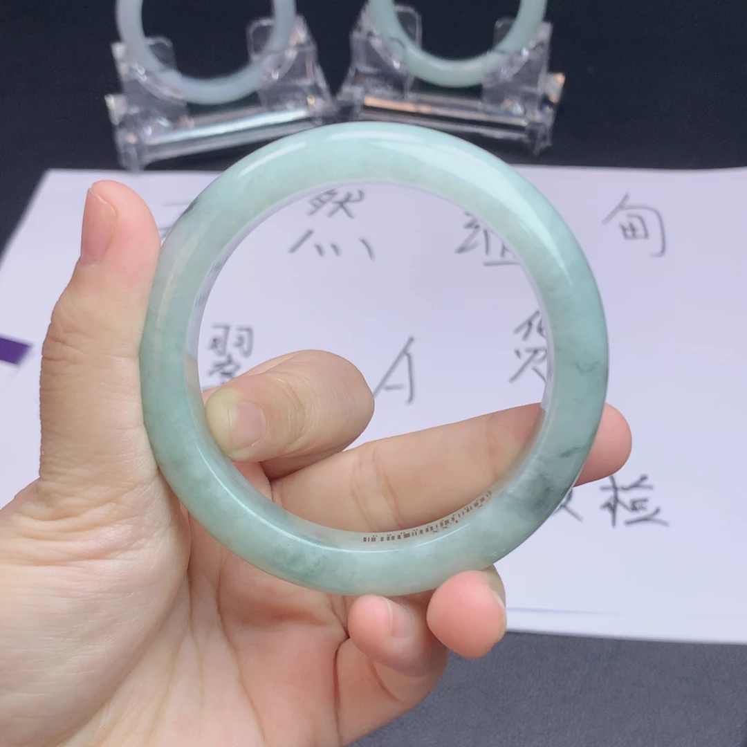 翡翠未镶嵌颈饰56-57