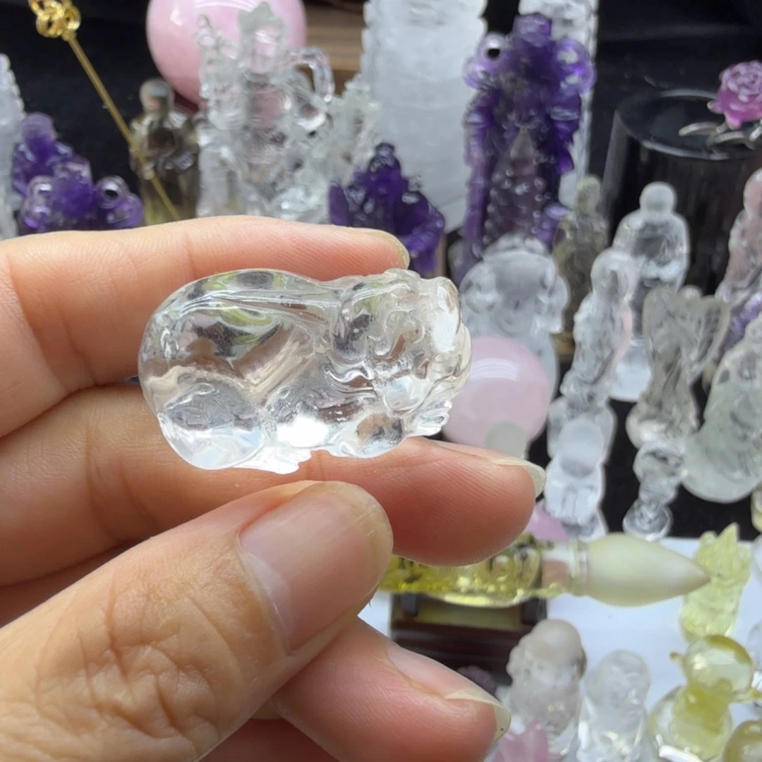 水晶珠宝半成品未镶嵌