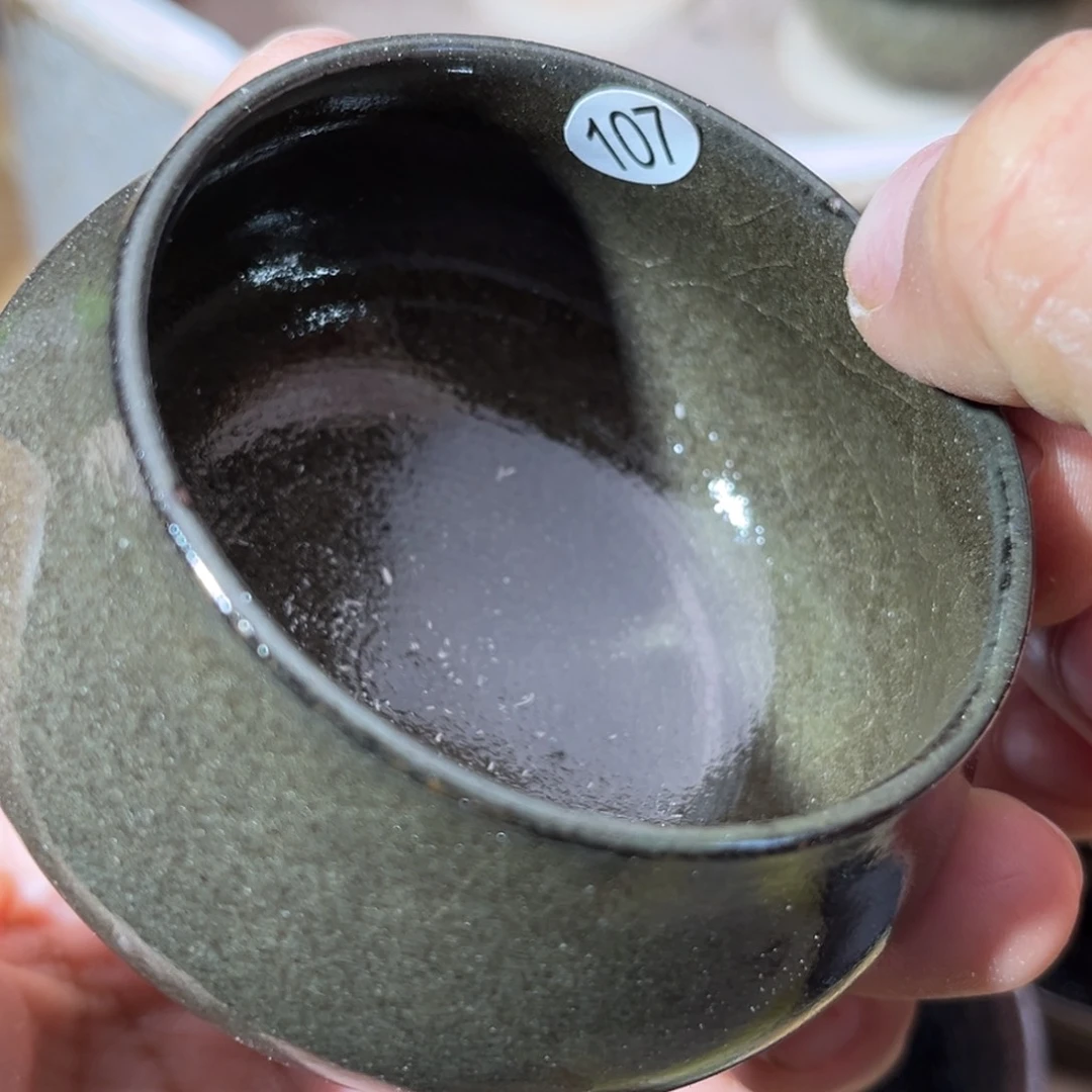 茶盏义兴龙窑坚持真柴烧微瑕