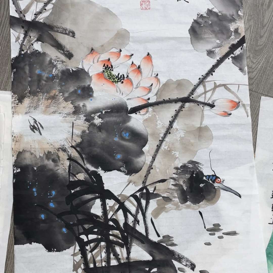 国画蒋志辉老师作品欣赏