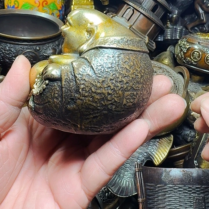 铜器摆件收收藏藏