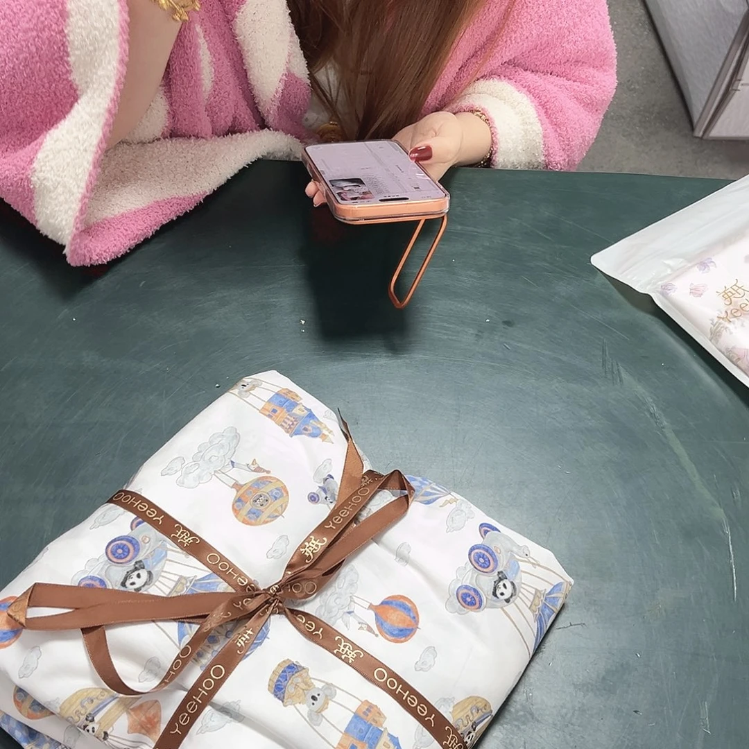 棉棉全棉热气球梦旅床笠180*200