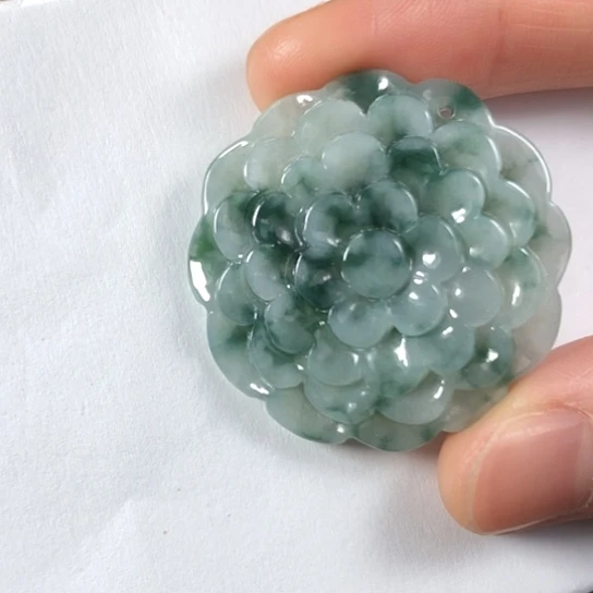 翡翠未镶嵌颈饰缅甸A货，每天下午1点半开播