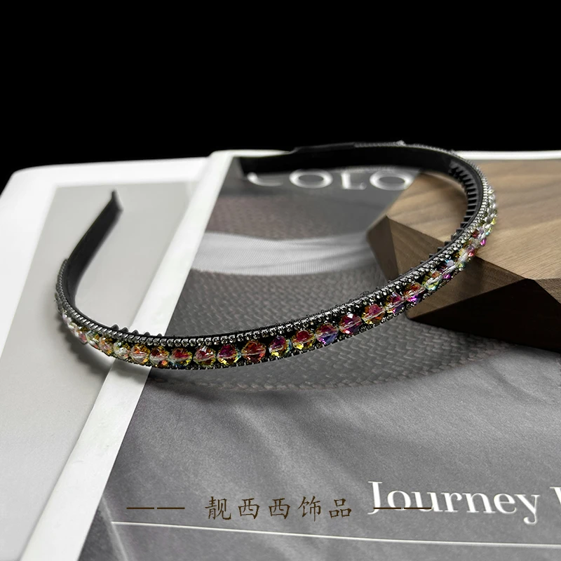 【LXX靓西西】266 夏季彩色精致时尚带齿防滑细发箍