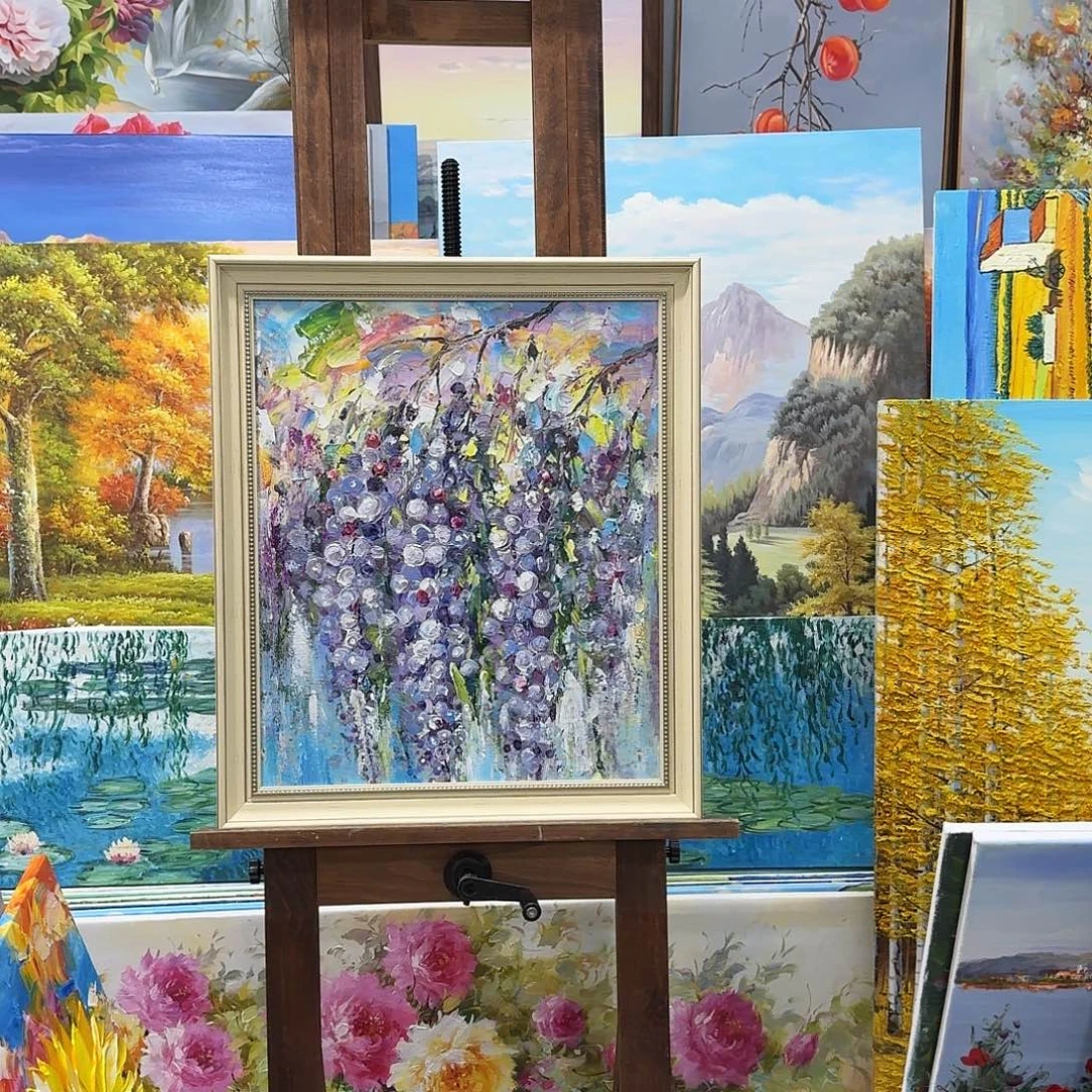 油画5868油画作品展作品展作品集