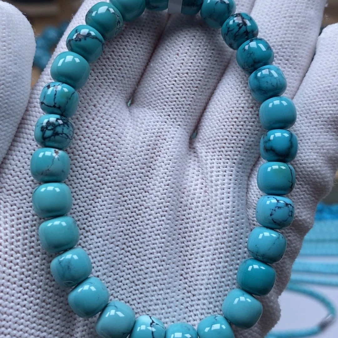 绿松石未镶嵌原矿纯干料绿松石