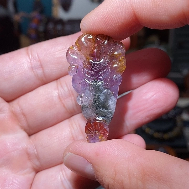 未镶嵌颈饰水晶极光凤九