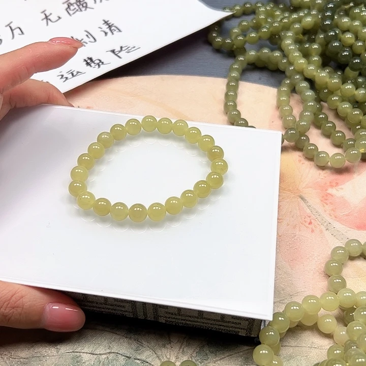 和田玉手链未镶嵌6