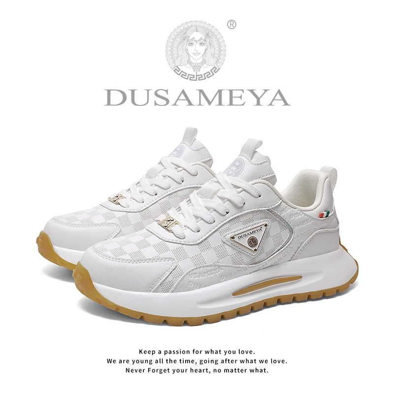 DUSAMEYA/杜莎米娅秋冬新款轻奢休闲时尚百搭软底情侣潮流鞋6788