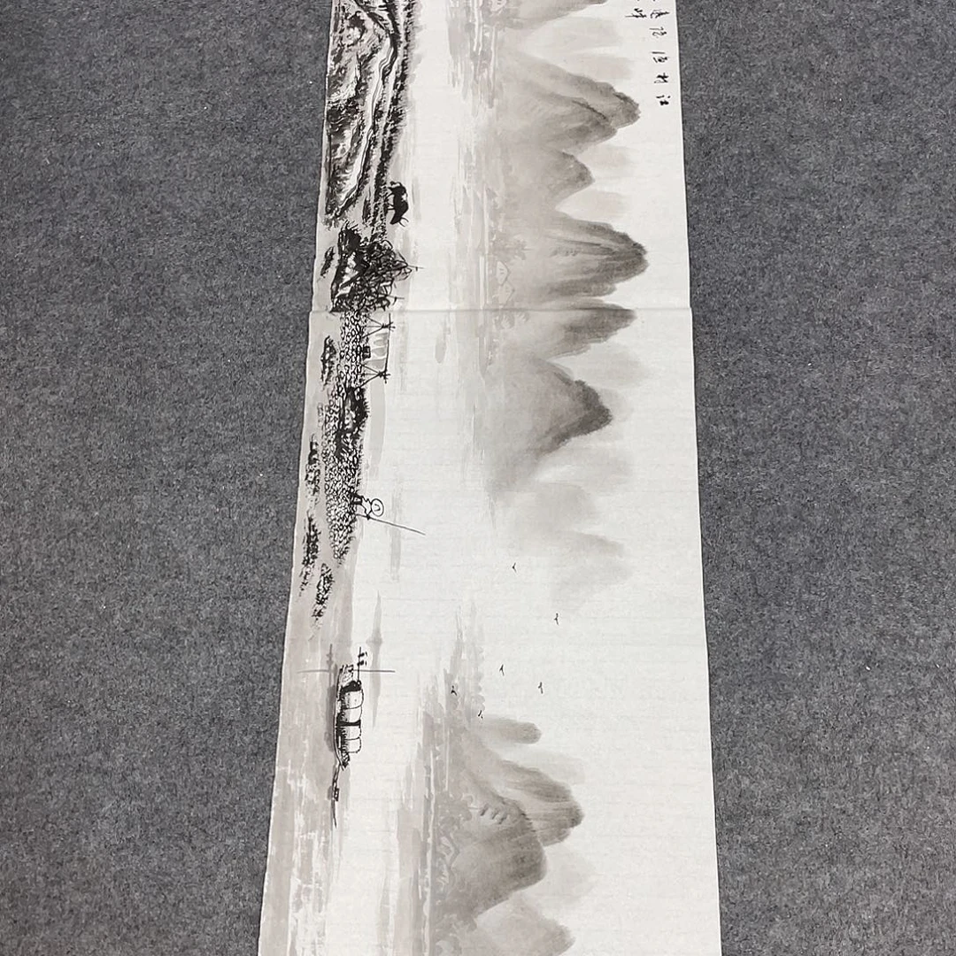 国画今天上午国画作品展示