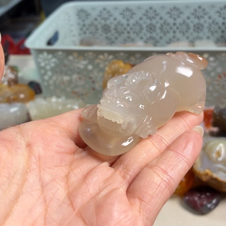 玛瑙/玉髓未镶嵌吊坠(不含链)