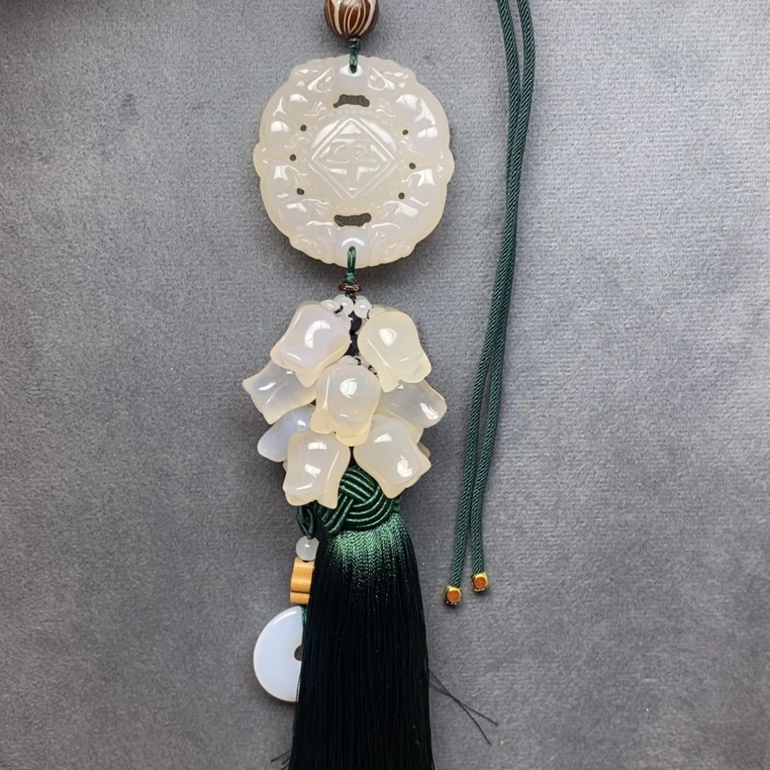 玛瑙/玉髓未镶嵌车挂